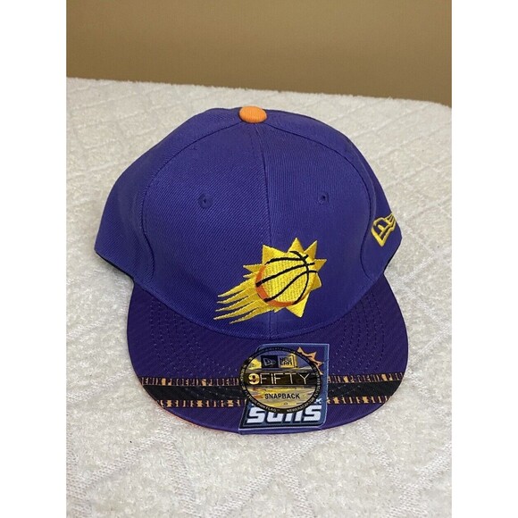 New Era 59Fifty Phoenix Suns Embroidered SnapBack Hat Hardwood Classics OS - Picture 2 of 16